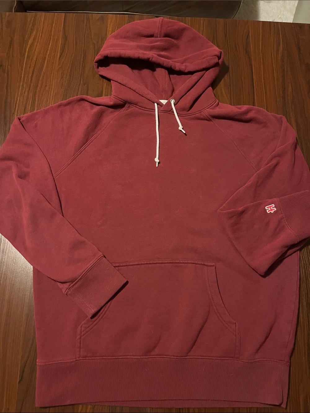 Men's Homage Go-To Hoodie Pullover Sweatshirt - Burgundy
